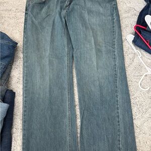Levi's Blue Straight Jeans Classic Style